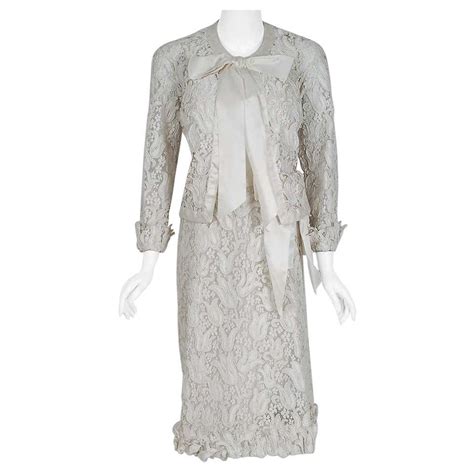 chanel lace dress vintage
